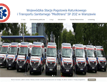 Tablet Screenshot of meditrans.waw.pl
